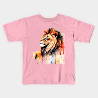 cute lion gift ideas lion tees lion kids tee kids hoodie Kids T-Shirt